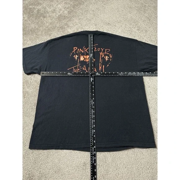 RaRe Vintage 2001 Pink Floyd The Wall Winterland Mens Classic Rock, Size 2XL